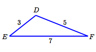 solving an SSS triangle