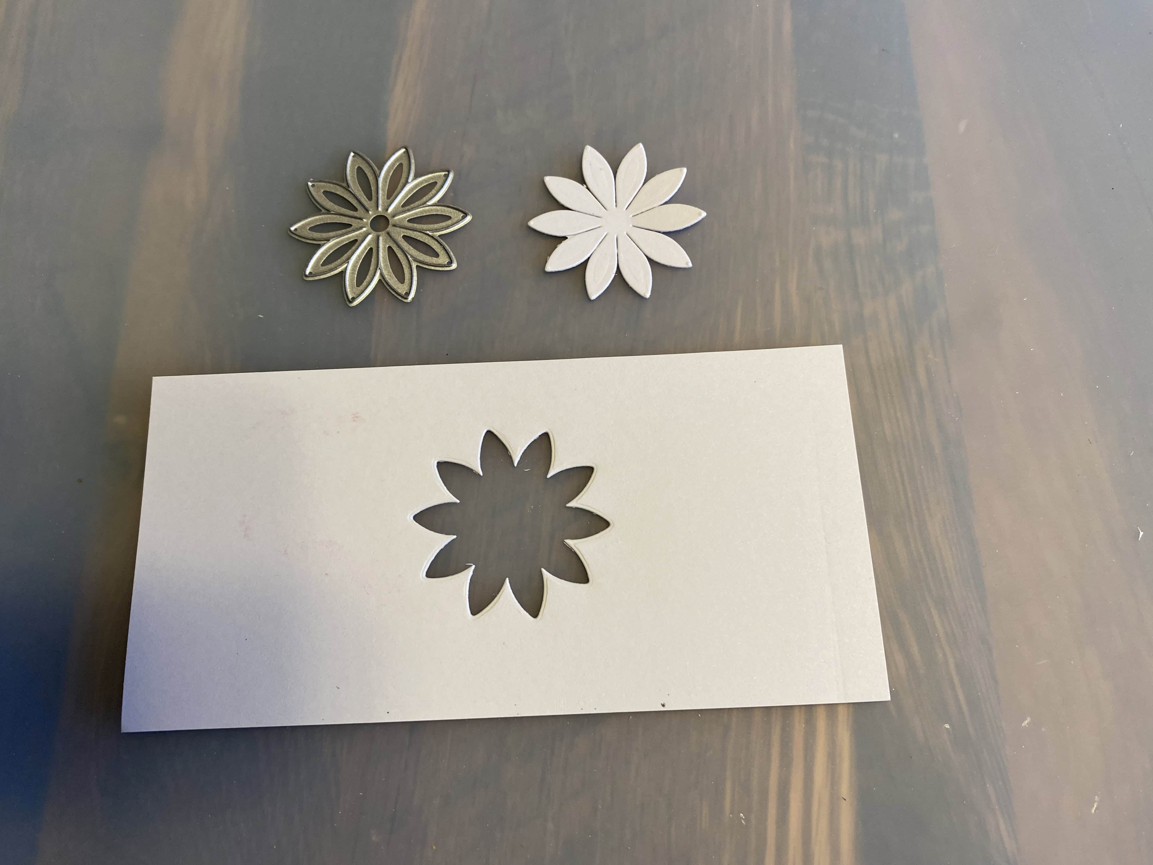 edgeable sentiment stamp and die set