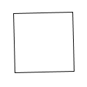 a regular quadrilateral (a square)
