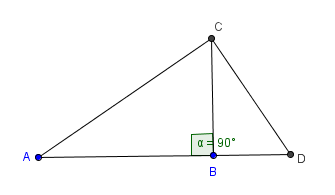 geometric mean and right triangles