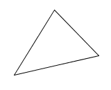 a triangle