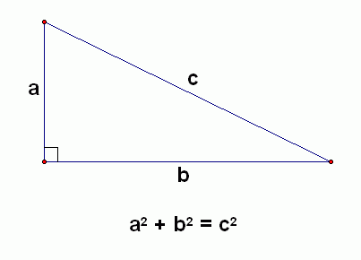 a right triangle
