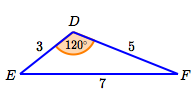 solving an SSS triangle